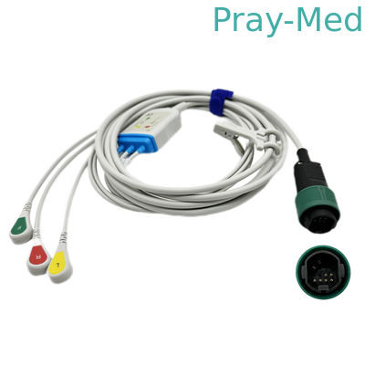kupować Yilang 3/5 Lead Direct Connect Kabel EKG IEC 3,6 m długości do monitora pacjenta produkcja online