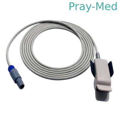 kupować 6 Pin Mindray Spo2 Sensor, Spo2 Probe Sensor Suit dla PM9000 / 8000 Kable 3m / 10ft TPU produkcja online
