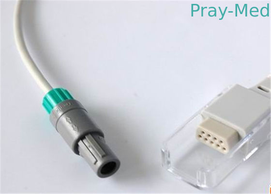 kupować Kabel czujnika spo2 o wysokiej wytrzymałości, przewód pulsoksymetryczny, złącze 6-stykowe 0010 - 30 - 42625 produkcja online