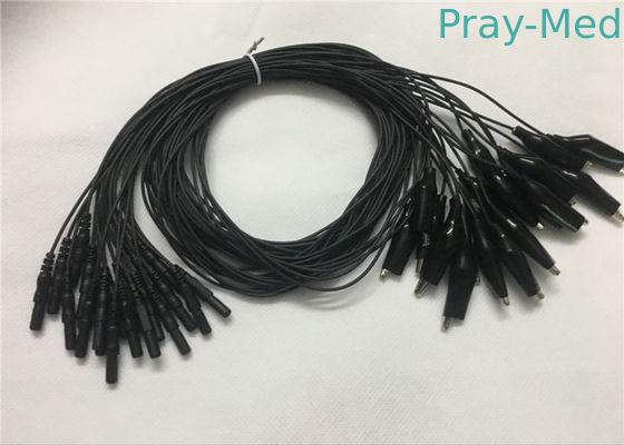 kupować Din 1,5 Kabel EEG / Elektrody Eeg Cup Din 1,5 Złącze CE Standard produkcja online