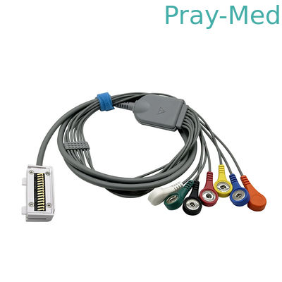 kupować Meditech Cardiup EKG Holter Kabel dla CardiUP!3 CardiUP!12 7-kanałowy złącze TPU Jacket produkcja online