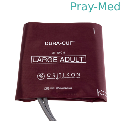 kupować Mankiet do pomiaru ciśnienia krwi GE Dura-Cuf dla dorosłych, duży, 31-40 cm, DINACLICK produkcja online