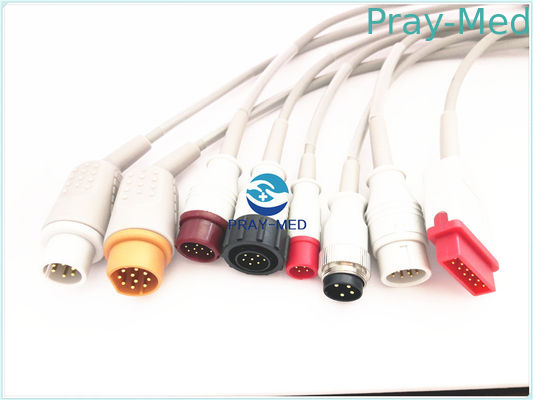 kupować AAMI Mindray / Spacelabs Ibp Cable, 6-stykowe złącze Kabel do pomiaru ciśnienia krwi produkcja online