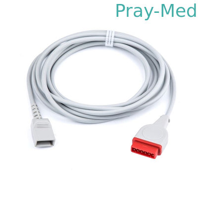kupować Kabel bocznego ciśnienia krwi przetwornika Utah 11-pinowy z czerwonym złączem produkcja online