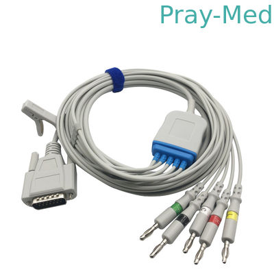 kupować Kabel EKG Mindray dla dorosłych, pediatryczny, 5 odprowadzeń, 15-stykowy z końcówką bananową produkcja online