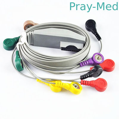 kupować Kabel Mortara Holter EKG do materiału TPU pacjenta 6 miesięcy gwarancji 90 cm produkcja online