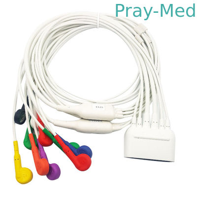 kupować HP ST80i 989803180141 10 odprowadzeń Ekg Przewód ołowiowy TPU 18 pinów 1,1 m produkcja online