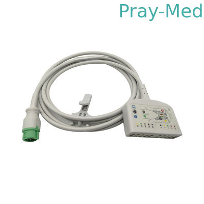 Mindray 10 odprowadzeń EKG Kabel magistralowy 2,4 m 009-004728-00 0010-30-42721