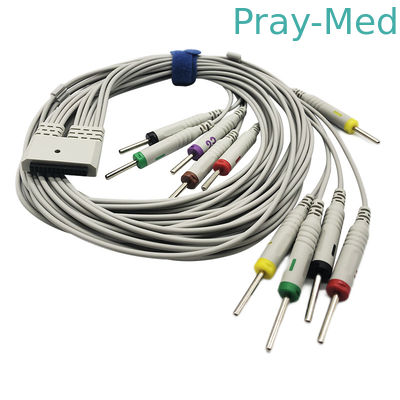 Medex 10 odprowadzeń EKG EKG Holter kabel 26 pinów DIN 3.0 dla MECG-300 MECG-200