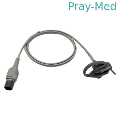 Kabel czujnika Edan Spo2 7-stykowe złącze męskie w kształcie litery D Huntsman TPU 5040