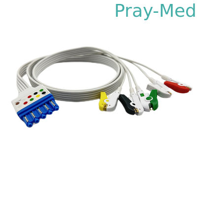 Kompatybilne jednorazowe przewody EKG PH 3/5 odprowadzeń 989803173131