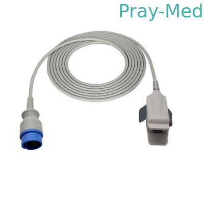Kompatybilny Biolight 9Pin wielokrotnie używalne czujniki Spo2 For Anyview A8 / A5 / A6 / A3 Okrągły, 9-pin łącznik