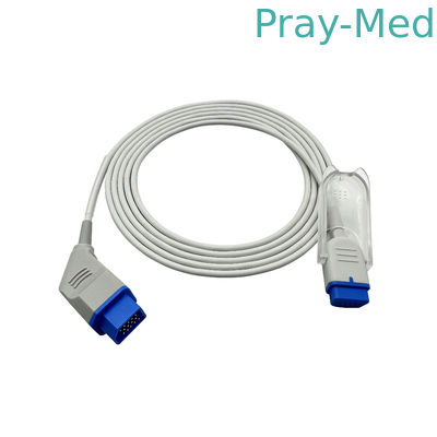 Jl-900p Spo2 Adapter Kabel 14 Pin 2,4m Tpu Jacket Kompatybilny dla Nihon Kohden