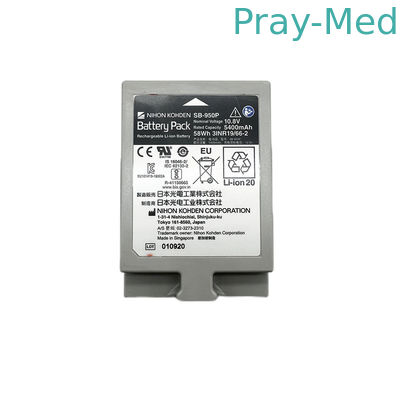 Oryginalny Li-Ion Nihon Kohden bateria 10,8v 5400mah dla Sb-950p