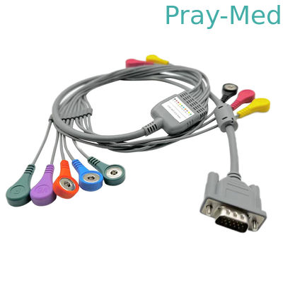 EKG Lead EKG Holter Monitoring System Kabel Do Changchun Digital 15 Pin Długość 0,9m