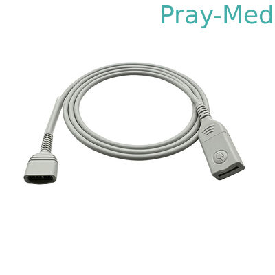 Bis Vista Bilateral 10Pin EEG Monitor Adapter Kabel 4 elektrody Szary kolor