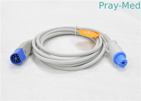 Kabel przejściowy HP M1941A Spo2 Trwałe złącze męskie 3M z 8-stykowym złączem w kształcie litery D z TPU