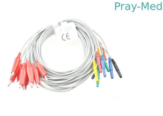 Przewody EuT TPU, Din 1,5 średnica Elektrody Używane W Eeg 1,2 m długości