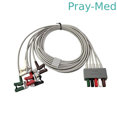 Oryginalny Mindray EKG Leadwires EL6503A 0010-30-42729 5 płaszcz TPU z ołowiem