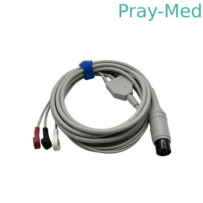 Oryginalny Mindray 6pin 3-przewodnik Jednorazowy kabel EKG 3.6M EA6131B