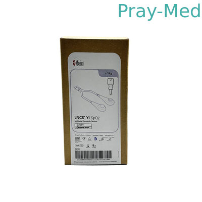 Wielokrotnie używalny krótki czujnik Spo2 2258 LNCS YI 9pin TPU Jacket 1m 12 miesięcy gwarancja