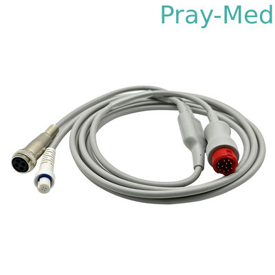 Mindray Cardiac Output Y Kabel CO Kabel 12 pin Connector 0010-30-42743