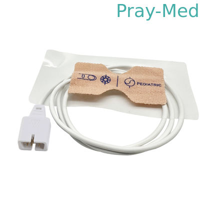 7-pinowe niezawodne sondy pulsoksymetryczne 0,9 m TPU Pediatryczny czujnik Spo2
