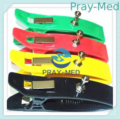 Nicel Plated Limb Clamp Ecg Elektrody, wielofunkcyjne dorosłych Ecg Clamp elektrod