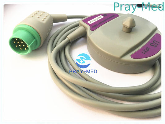 US Fetal Monitor Przetwornik 12 Złącze wtykowe Materiał medyczny TPU