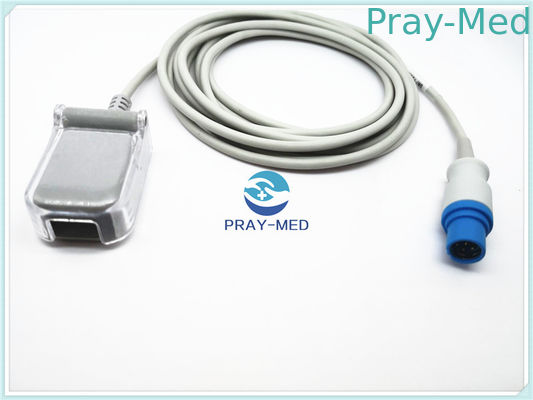 TPU 2,4 m 7-pinowy kabel adaptera Spo2 3368433 Kompatybilny z Siemens Drager