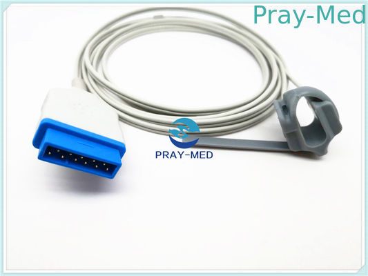 TS-F4-GE Datex Ohmeda S / 5 Adult Spo2 Sensor Peidatric 11 Pin Medical TPU Material