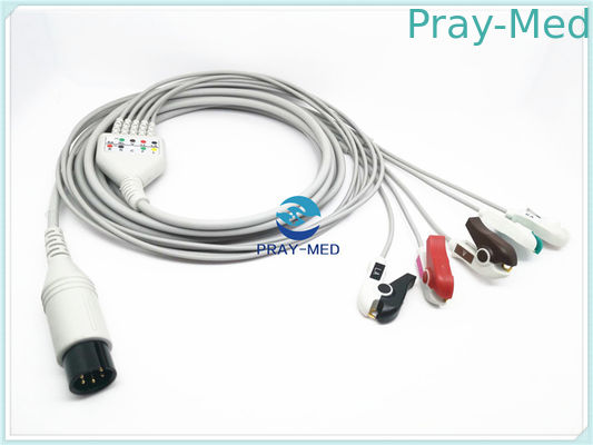 Kable medyczne Goldway UT4000a EKG AHA / IEC Typ Trwały materiał TPU