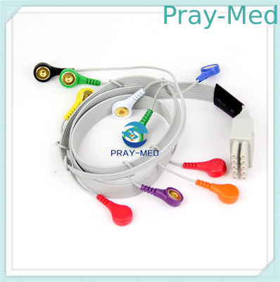 Contec Dynamiczny system EKG Kabel złącza monitora Hotlera do 10 odprowadzeń TLC5000 / TLC9803