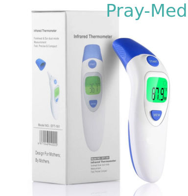 Bezkontaktowy termometr cyfrowy Medyczne produkty jednorazowego użytku Test temperatury ciała ludzkiego