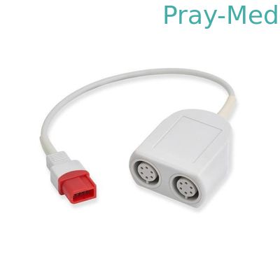 Spacelabs Podwójny 0,3 m 10-pinowy kabel konwertera IBP 700-0028-00 TPU
