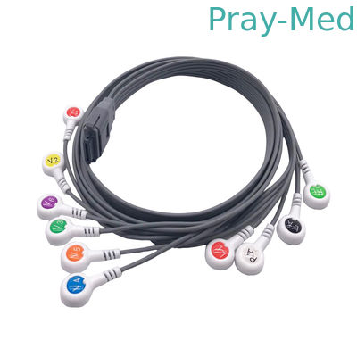Instrumenty biomedyczne Kabel Holtera BI Ecg dla GE Edan Nihon Kohden