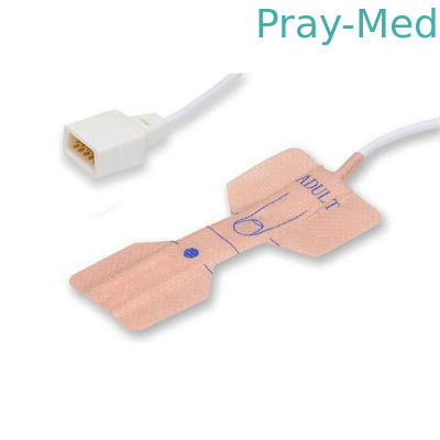 0,9 m Jednorazowy czujnik pulsoksymetru Biolight dla dorosłych 9-stykowy cyfrowy
