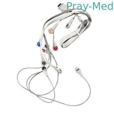 Kabel holtera OEM EKG Nihon Kohden Leadwire do rejestratora EKG RAC-2512