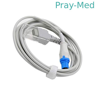 Kabel adaptera Sirecust 700 Siemens Spo2 2,4 m 8 stóp 10-stykowe złącze