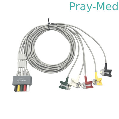 Oryginalna kurtka Mindray EL6501B 5 odprowadzeń EKG z TPU AHA/IEC