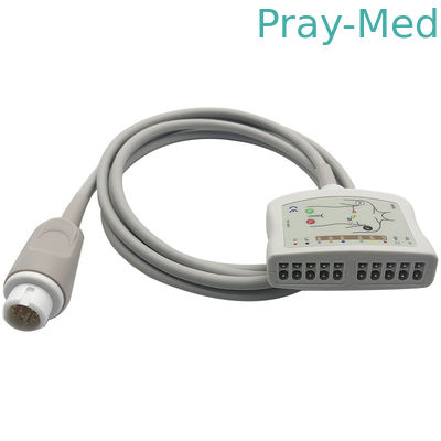 Edan Elite V8 EKG Kabel EKG Trunk 2,4M Okrągłe złącze 12-stykowe