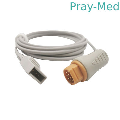 Złącze Utah Kabel adaptera IBP kompatybilny z Fukuda Denshi 13 stóp
