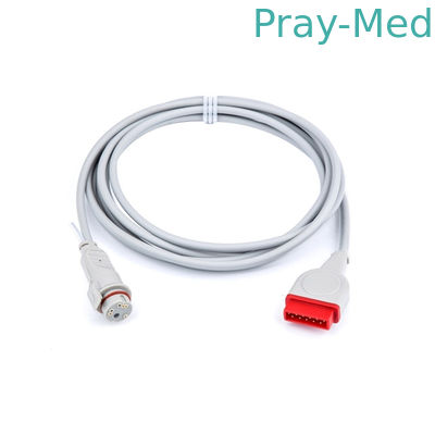 GE Marqutte 11pin BD IBP Transducer, BD Medical Pressure Transducer 3m Length
