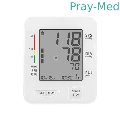 Home Use Upper Arm Blood Pressure Monitor With Extra Large Cuff