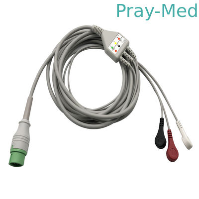 Comen Ecg Kabel i przewód prowadzący Do Comen C30 / C40 3,6 m 12 pinów 5 odprowadzeń