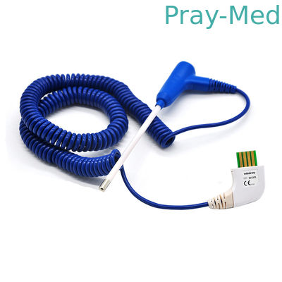 0.09kg Akcesoria do respiratora Kurtka TPU Smartemp Fast Oral Temp Probe Niebieska