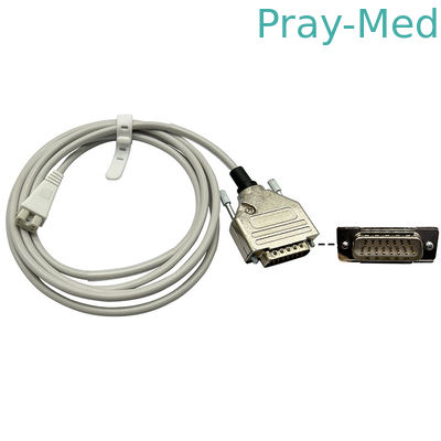 Kabel czujnika przepływu respiratora dla noworodków do Drager Babylog 8000 3M z szarym białym kolorem