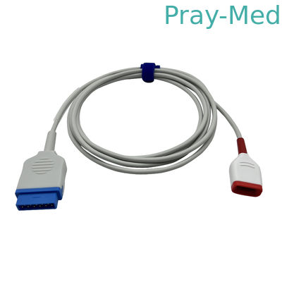 4085 GE RD Rainbow SET Kabel adaptera SpO2 11-stykowe złącze GE z podwójnym kluczem
